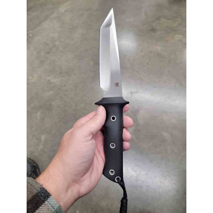 Couteau Cobratec Renegate Tanto Lame Acier 440C Manche G10 Etui Kydex CBTR440CTNS - Livraison Gratuite
