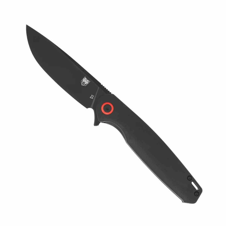 Couteau CobraTec Knives Rath Black Manche G10 Lame Acier D2 Linerlock Clip CBTRATHBLK - Livraison Gratuite