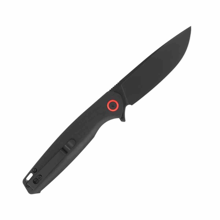 Couteau CobraTec Knives Rath Black Manche G10 Lame Acier D2 Linerlock Clip CBTRATHBLK - Livraison Gratuite