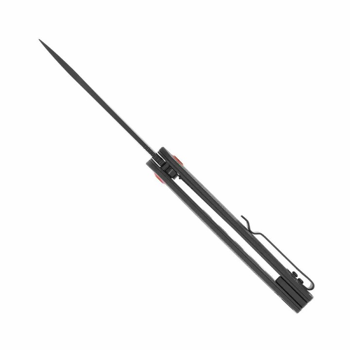 Couteau CobraTec Knives Rath Black Manche G10 Lame Acier D2 Linerlock Clip CBTRATHBLK - Livraison Gratuite