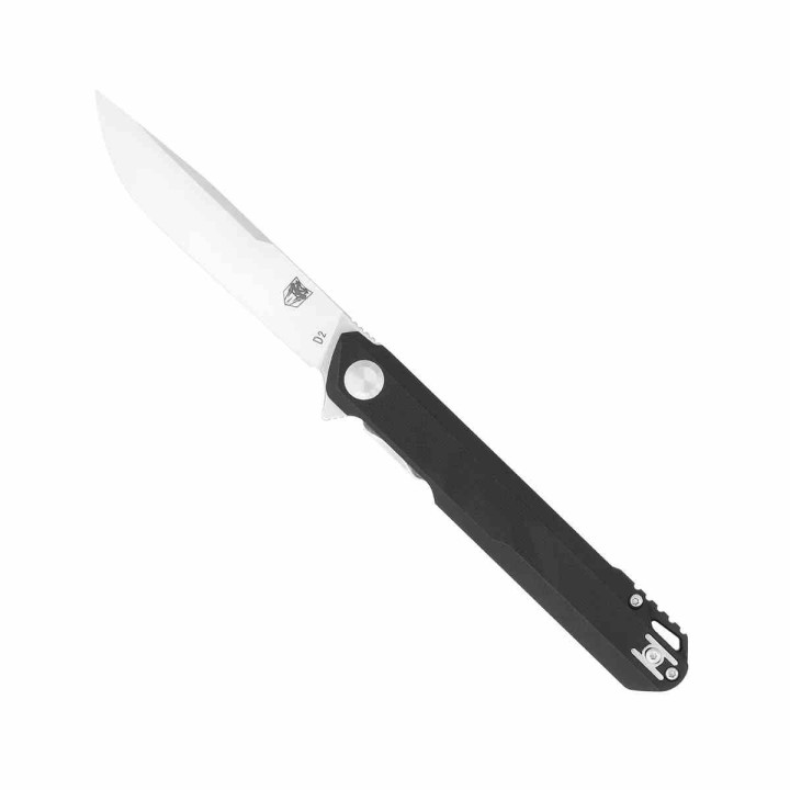 Couteau CobraTec Knives Monarch Black Manche G10 Lame Acier D2 Linerlock Clip CBTMONBLK - Livraison Gratuite