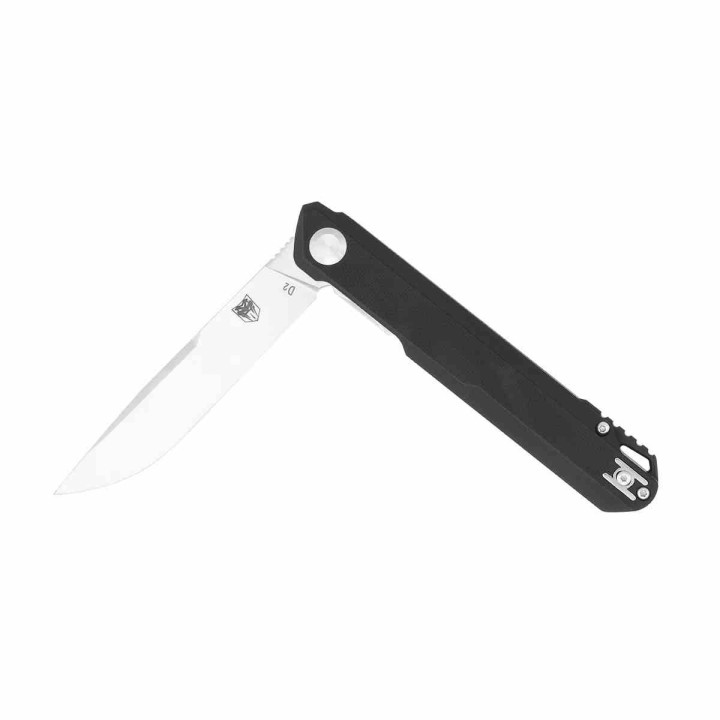 Couteau CobraTec Knives Monarch Black Manche G10 Lame Acier D2 Linerlock Clip CBTMONBLK - Livraison Gratuite