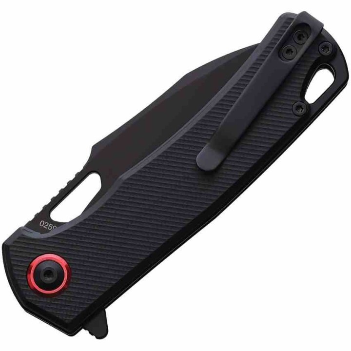 Couteau Cobratec Wolverine Black Manche G10 Lame Acier D2 IKBS Linerlock Clip CBTWLVRNBK - Livraison Gratuite