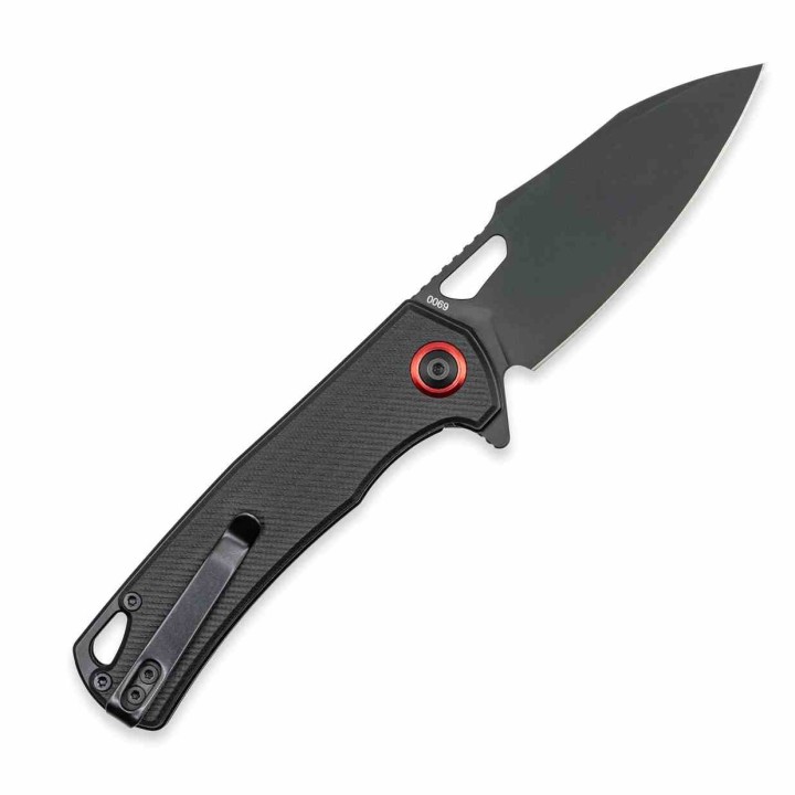 Couteau Cobratec Wolverine Black Manche G10 Lame Acier D2 IKBS Linerlock Clip CBTWLVRNBK - Livraison Gratuite