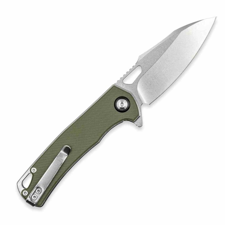 Couteau Cobratec Wolverine Green Manche G10 Lame Acier D2 IKBS Linerlock Clip CBTWLVRNGN - Livraison Gratuite