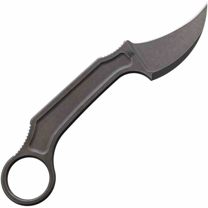 Couteau Bastinelli Anomaly Karambit Lame Acier N690Co Stonewash Hawkbill Etui Kydex Made Italy BAS238 - Livraison Gratuite