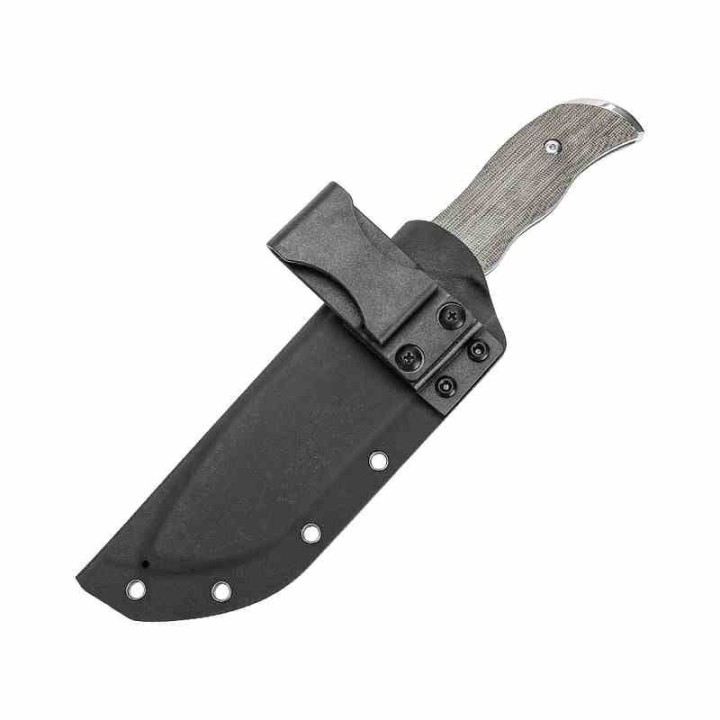 Couteau Kizer Metaproptizol Green Lame Acier D2 SW Manche Micarta Etui Kydex KI1054A1 - Livraison Gratuite