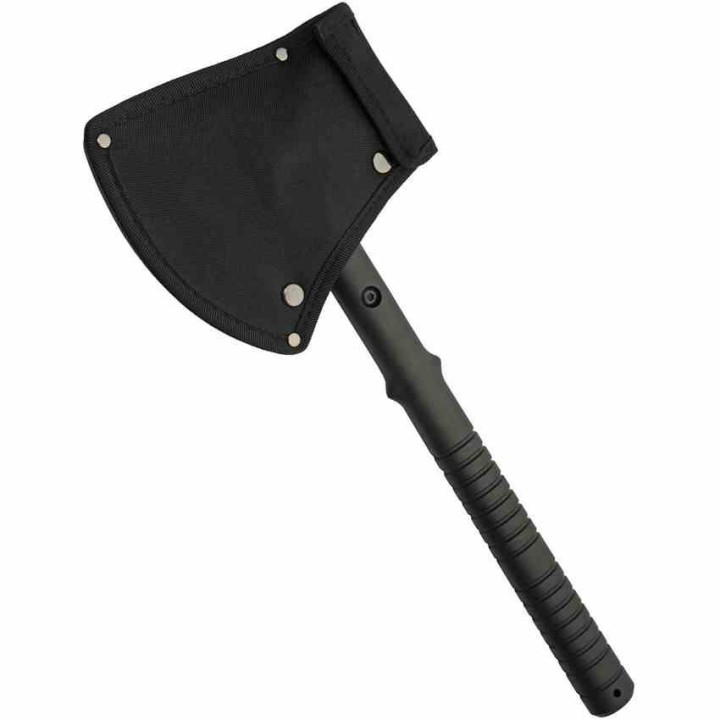 Hache Tactical Rite Edge Axe Hammer Lame Acier Inox Manche ABS Etui Nylon CN211557 - Livraison Gratuite