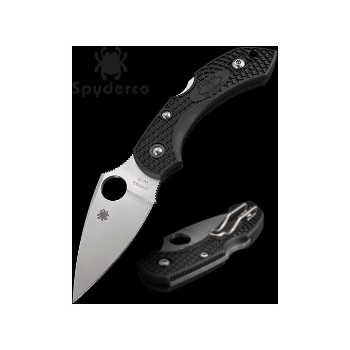 Couteau Spyderco Dragonfly 2 Plain Edge SC28PBK2 VG10 - SPYDERCO MADE IN JAPAN