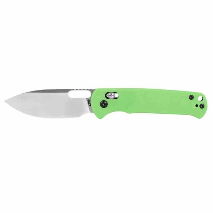 Couteau CJRB Hectare Green Lame Acier AR-RPM9 Sand Polish Manche G10 Crossbar IKBS Clip J1935GN - Livraison Gratuite