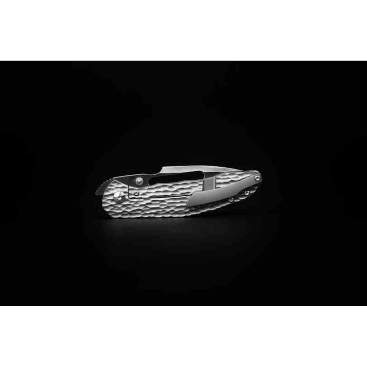 Couteau ArtisanCutlery Boa Gray Manche Titane Lame Acier S35VN Sand Polished IKBS ATZ1862GFGY - Livraison Gratuite