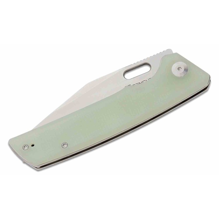 Couteau Sencut GlideStrike Jade Lame Acier 9Cr18MoV Clip Point Manche G10 IKBS Linerlock Clip S230182 - Livraison Gratuite