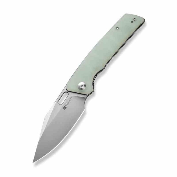 Couteau Sencut GlideStrike Jade Lame Acier 9Cr18MoV Clip Point Manche G10 IKBS Linerlock Clip S230182 - Livraison Gratuite