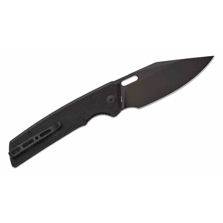 Couteau Sencut GlideStrike Black Lame Acier 9Cr18MoV Clip Point Manche G10 IKBS Linerlock Clip S230181 - Livraison Gratuite