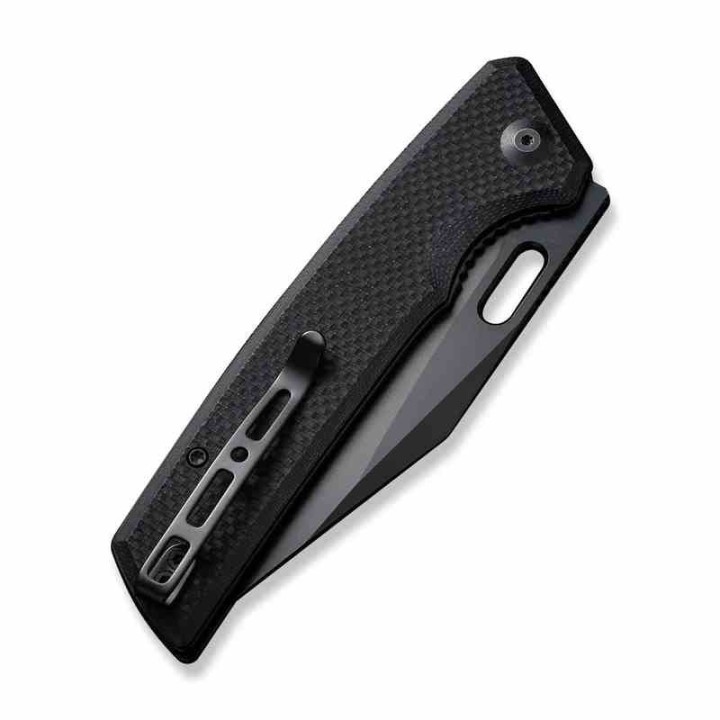 Couteau Sencut GlideStrike Black Lame Acier 9Cr18MoV Clip Point Manche G10 IKBS Linerlock Clip S230181 - Livraison Gratuite