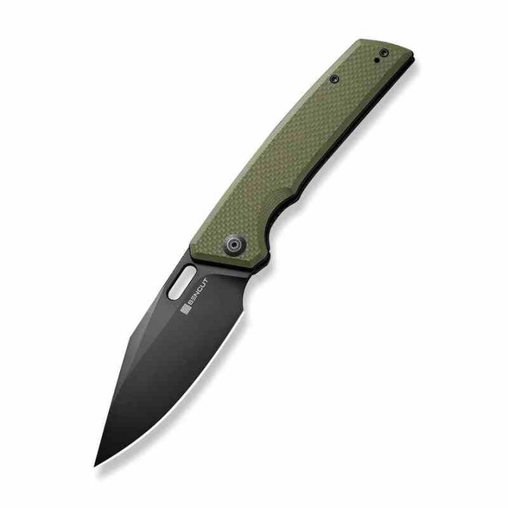 Couteau Sencut GlideStrike OD Green Lame Acier 9Cr18MoV Clip Point Manche G10 IKBS Linerlock Clip S230183 - Livraison Gratuite