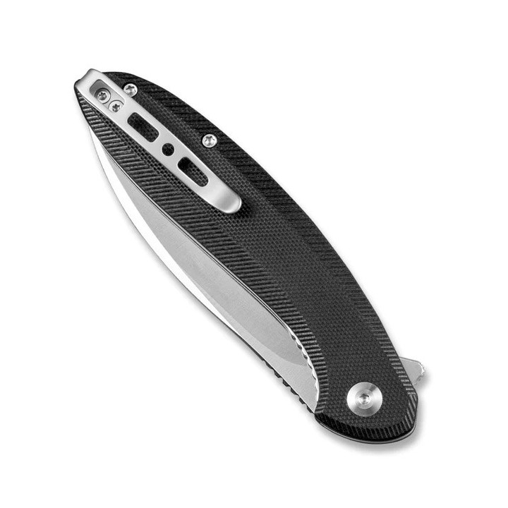 Couteau SENCUT San Angelo Black Manche G10 Lame Acier 9Cr18MoV IKBS S210031 - Livraison Gratuite
