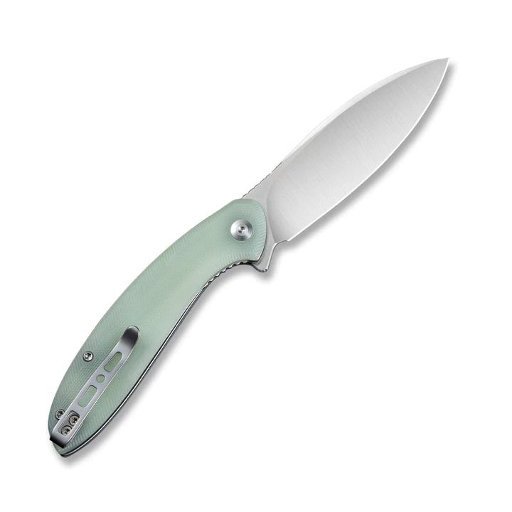 Couteau SENCUT San Angelo Jade Manche G10 Lame Acier 9Cr18MoV IKBS S210032 - Livraison Gratuite