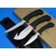 Set de 3 Couteaux Elk Ridge Three Piece Outdoor Knife Set Acier 440 Chirurgical ER261 - Livraison Gratuite