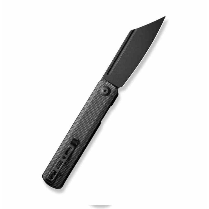Couteau Sencut Bronte Front Green Manche Micarta Lame Acier 9Cr18MoV IKBS Linerlock Clip SA08F - Livraison Gratuite
