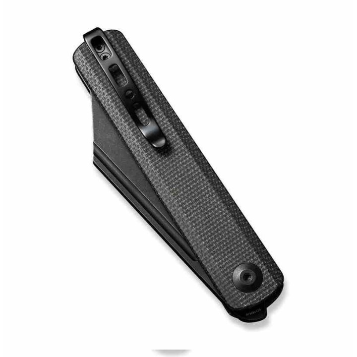 Couteau Sencut Bronte Front Green Manche Micarta Lame Acier 9Cr18MoV IKBS Linerlock Clip SA08F - Livraison Gratuite