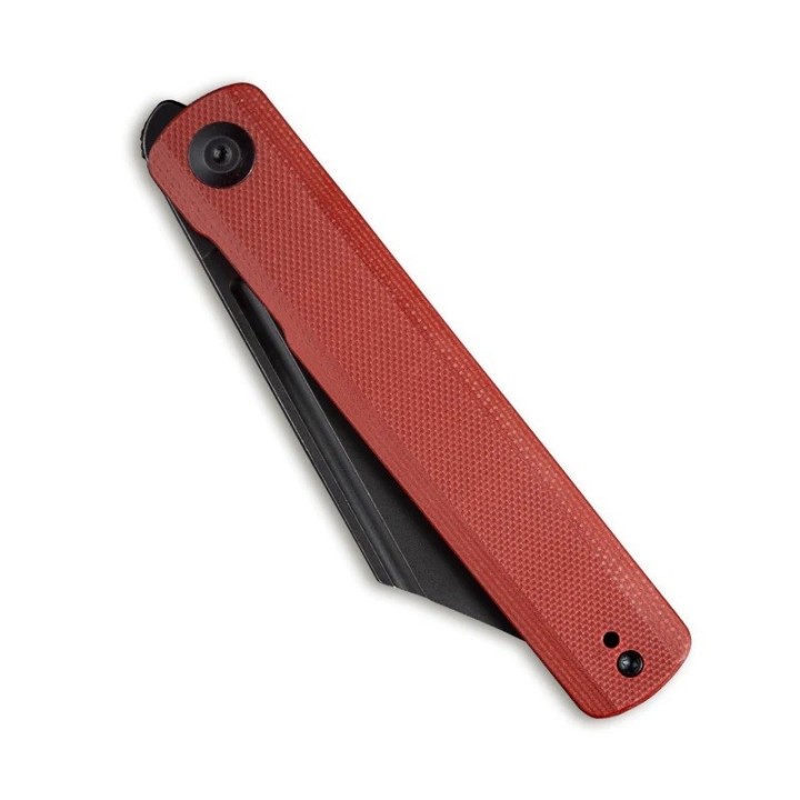 Couteau Sencut Bronte Front Burgundy Manche G10 Lame Acier 9Cr18MoV IKBS Linerlock Clip SA08D - Livraison Gratuite