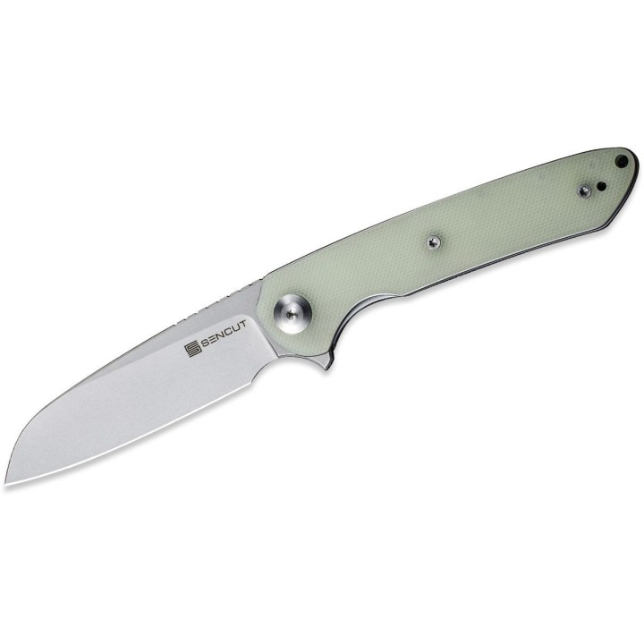Couteau Sencut Kyril Jade Lame Acier 9Cr18MoV Manche G10 IKBS Linerlock Clip S220012 - Livraison Gratuite
