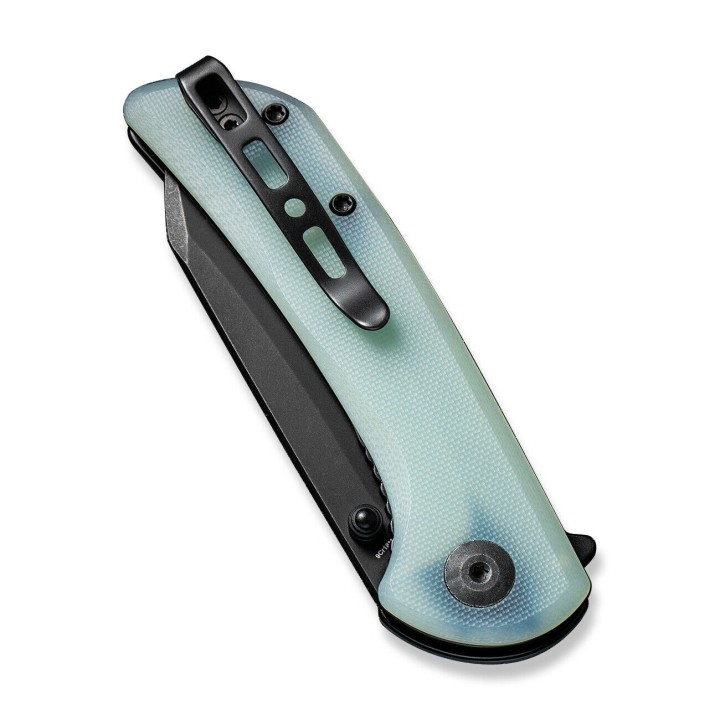 Couteau Sencut Fritch Jade Lame Acier 9Cr18MoV Manche G10 IKBS Linerlock Clip S220142 - Livraison Gratuite
