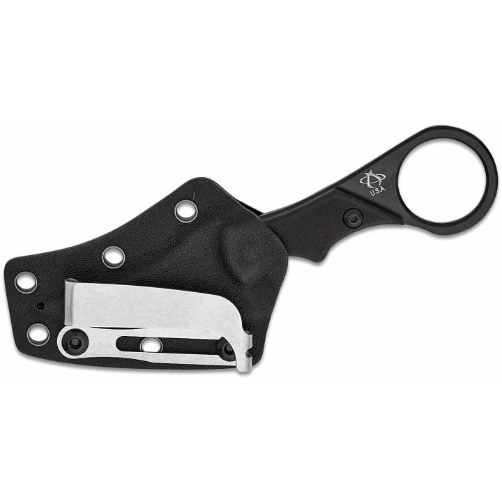 Couteau Mantis Sabot I Karambit Lame Acier 154CM Manche Black G10 Etui Kydex MAN8295 - Livraison Gratuite