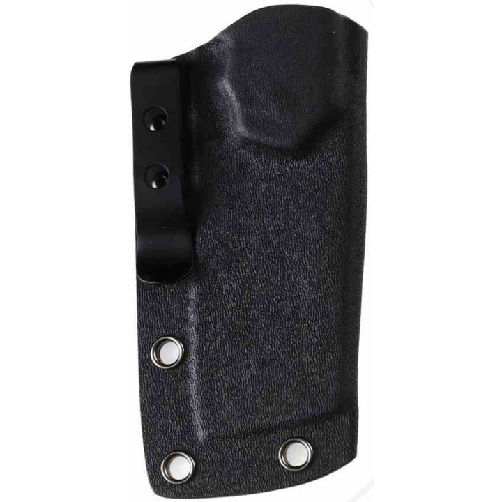 Couteau Kansept Korvid S Lame Acier 14C28N Black Cleaver Manche Micarta Etui Kydex KG2030A1 - Livraison Gratuite