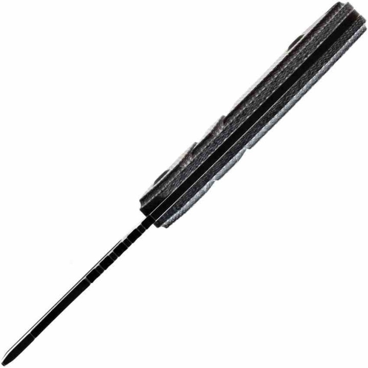 Couteau Kansept Korvid S Lame Acier 14C28N Black Cleaver Manche Micarta Etui Kydex KG2030A1 - Livraison Gratuite