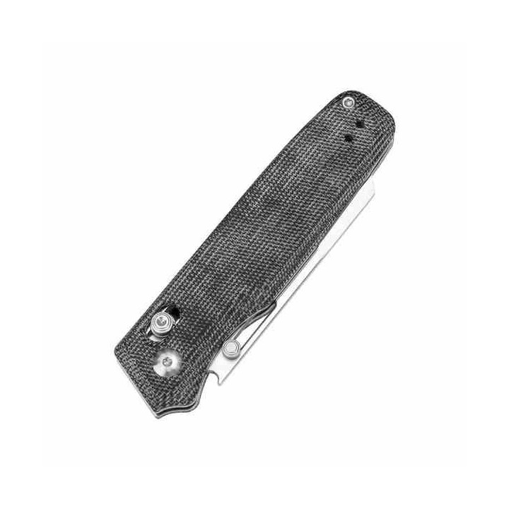 Couteau Kizer Task Clutch Lock Lame Acier 154CM SW Reverse Tanto Manche Micarta Handles IKBS Clip KIV3641C1 - Livraison Gratuite