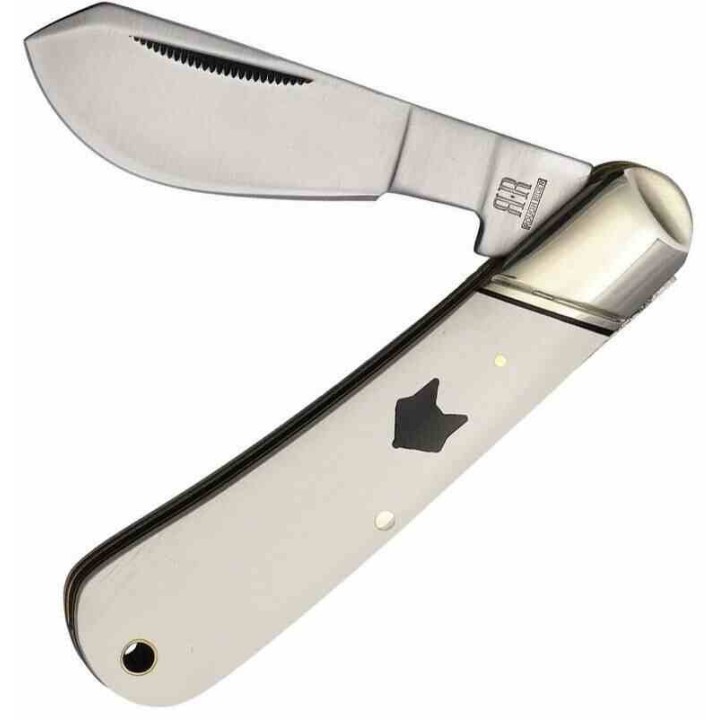 Couteau Rough Ryder Arctic Fox Cotton Sampler Manche Micarta Lame Acier 440 Slip Joint RR2546 - Livraison Gratuite