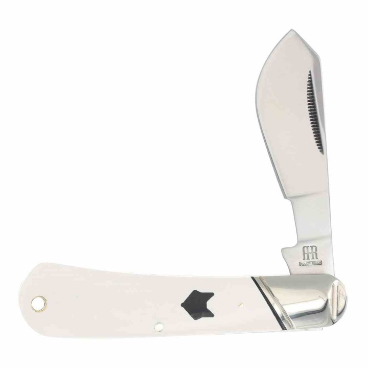 Couteau Rough Ryder Arctic Fox Cotton Sampler Manche Micarta Lame Acier 440 Slip Joint RR2546 - Livraison Gratuite