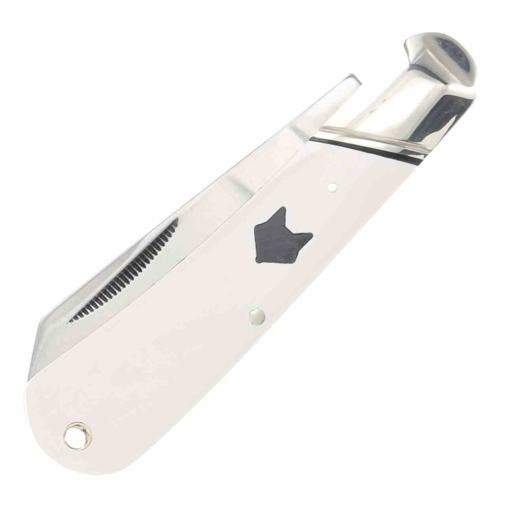 Couteau Rough Ryder Arctic Fox Cotton Sampler Manche Micarta Lame Acier 440 Slip Joint RR2546 - Livraison Gratuite
