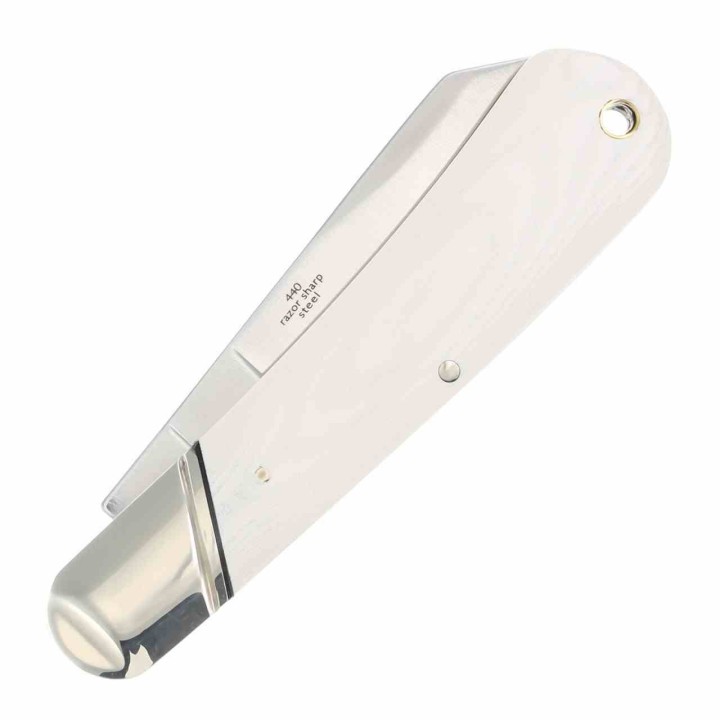 Couteau Rough Ryder Arctic Fox Cotton Sampler Manche Micarta Lame Acier 440 Slip Joint RR2546 - Livraison Gratuite