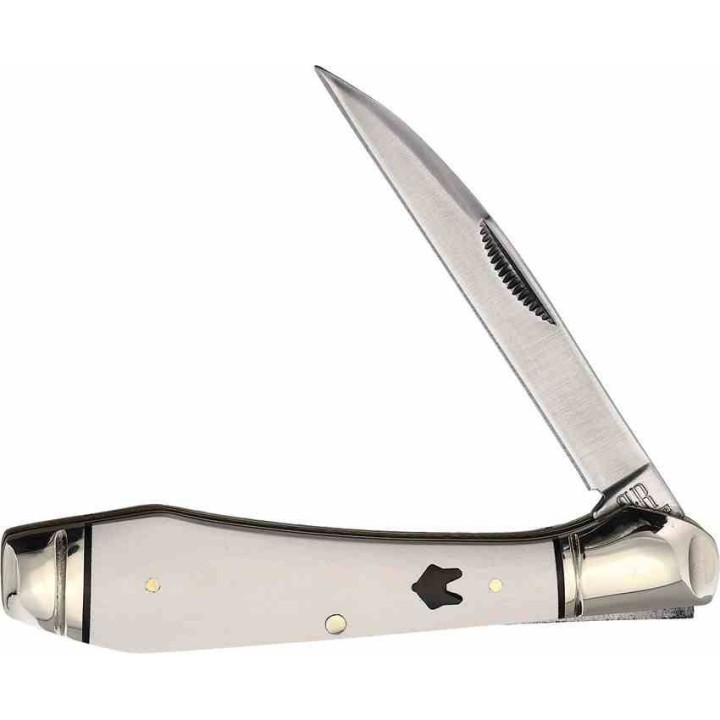 Couteau Rough Ryder Arctic Fox Wharncliffe Folder Manche Micarta Lame Acier 440 Slip Joint RR2308 - Livraison Gratuite