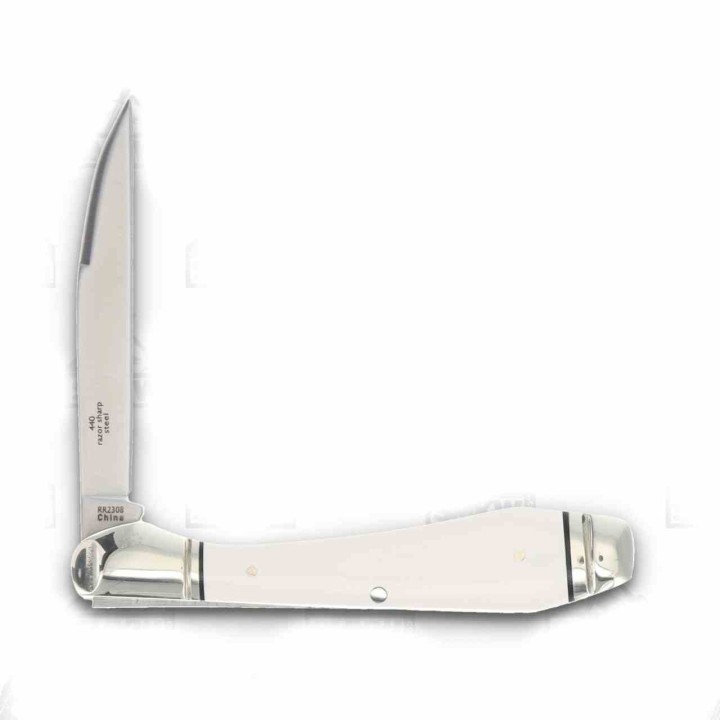 Couteau Rough Ryder Arctic Fox Wharncliffe Folder Manche Micarta Lame Acier 440 Slip Joint RR2308 - Livraison Gratuite
