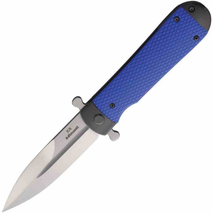 Couteau Ganzo Adimanti Samson Blue Lame Acier D2 Manche G10 Linerlock Clip GASAMSONBL - Livraison Gratuite
