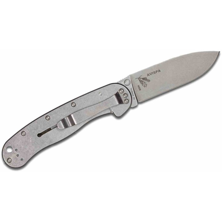 Couteau Esee Avispa Od Green Lame Acier D2 Manche FRN Framelock BRK1302OD - Livraison Gratuite
