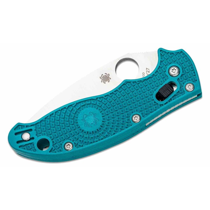 Couteau Spyderco Manix 2 Ball Bearing Lock Lame Acier CPM-SPY27 Manche Cobalt Blue FRCP USA SC101PCBL2 - Livraison Gratuite