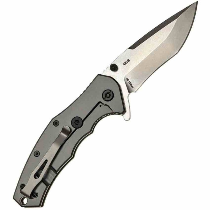 Couteau SKIF Knives Griffin Olive Manche G10 Lame Tanto Acier 9Cr18MoV SW IKBS Framelock Clip SKF422SEG - Livraison Gratuite