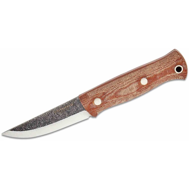 Couteau Condor Trivittata Puukko Lame Acier Carbone 1095 Manche Micarta Etui Cuir Salavador CTK396134HC - Livraison Gratuite