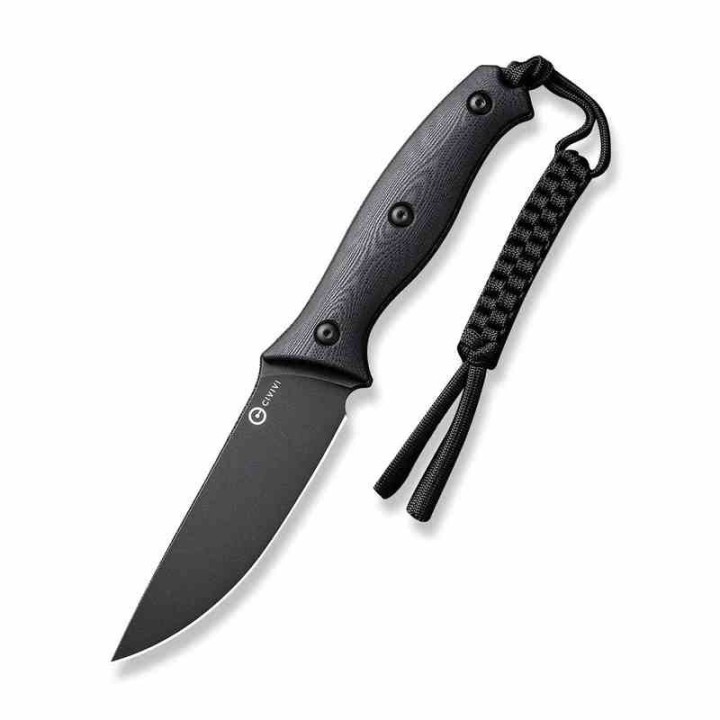 Couteau CIVIVI Stormridge Black Lame Acier Nitro-V Blackwash Manche G10 Etui Kydex CIVC230411 - Livraison Gratuite