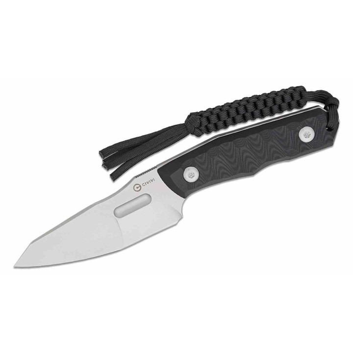 Couteau CIVIVI Propugnator Black Manche G10 Lame Acier D2 SW Reverse Tanto Etui Kydex CIVC230021 - Livraison Gratuite