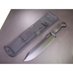 Couteau de Survie Ka-bar Becker Combat Acier Carbone 1095 Cro-Van Manche Grivory Made In USA BKR9 - Livraison Gratuite