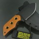 Couteau de Survie Tops Lil Roughneck Lame Acier 5160 Manche Micarta Etui Kydex Made In USA TPLRNK01 - Livraison Gratuite