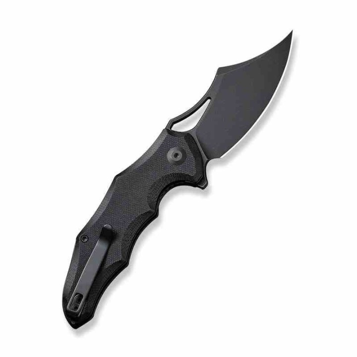 Couteau CIVIVI Chiro Black Manche G10 Lame Acier 14C28N Blk Clip Point IKBS Linerlock Clip CIVC230461 - Livraison Gratuite