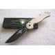 Couteau Ontario RAT-1 Lame Acier AUS-8 Manche Fibre de Nylon Linerlock ON8846DT - Livraison Gratuite