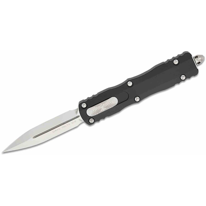 Couteau Microtech 227-10 Dirac AUTO OTF Double Edge Dagger Manche Black Aluminium USA MCT22710 - Livraison Gratuite